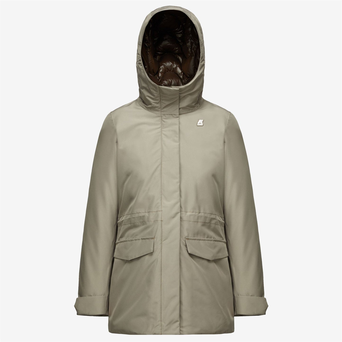 ANNETTE THERMO HEAVY - Jackets - 3/4 LENGTH - WOMAN - BEIGE T-BROWN M