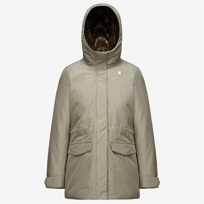 ANNETTE THERMO HEAVY - Jackets - 3/4 LENGTH - WOMAN - BEIGE T-BROWN M