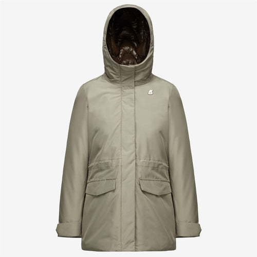 ANNETTE THERMO HEAVY - Jackets - 3/4 LENGTH - WOMAN - BEIGE T-BROWN M