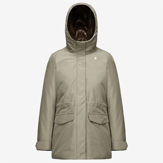 ANNETTE THERMO HEAVY - Jackets - 3/4 LENGTH - WOMAN - BEIGE T-BROWN M