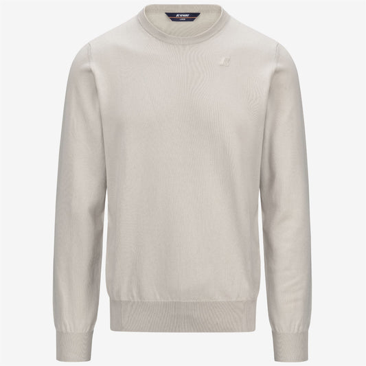 SEBASTIEN COTTON PS - Knitwear - Pull  Over - MAN - BEIGE LT