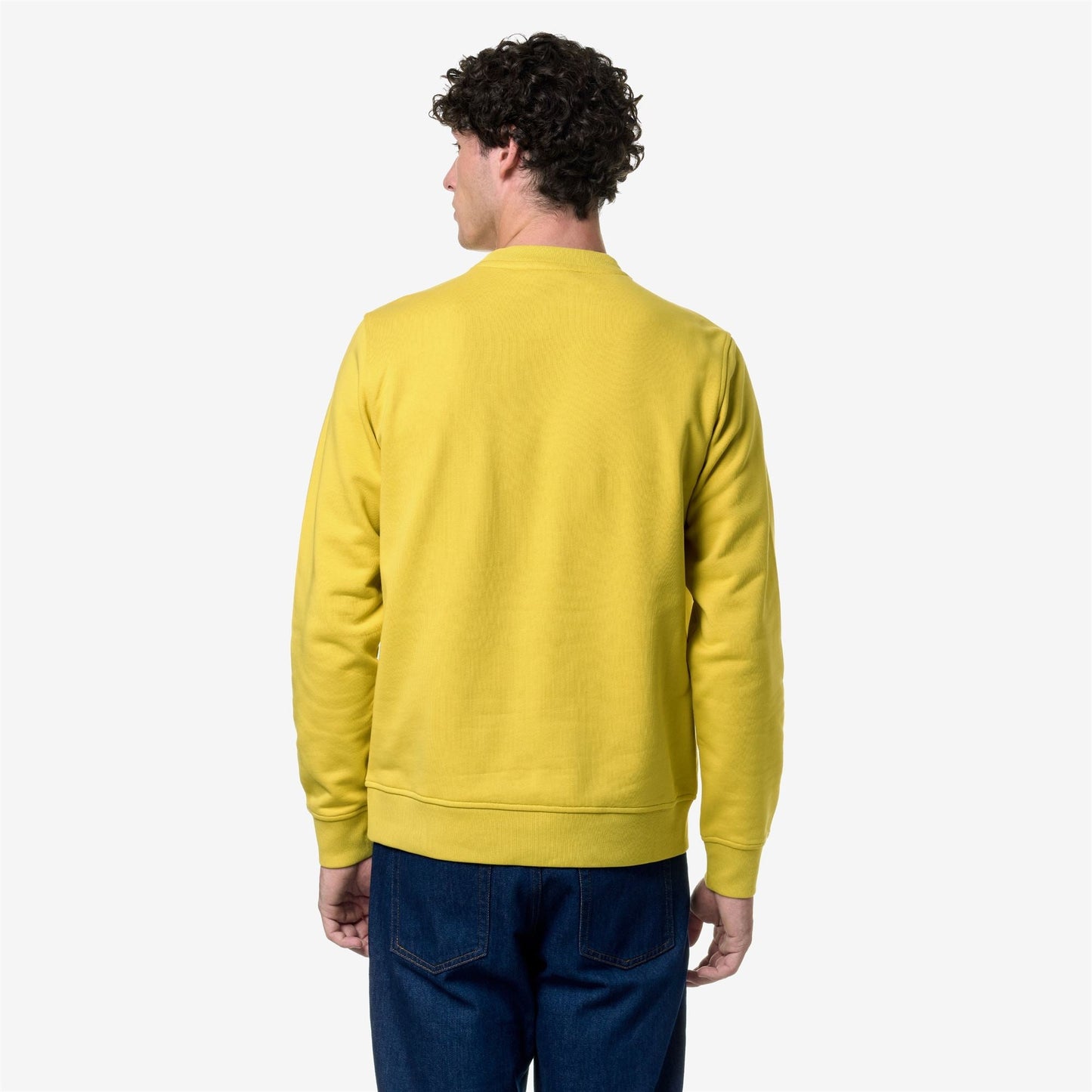 BAPTISTE - Fleece - Jumper - MAN - YELLOW ZAFFERANO