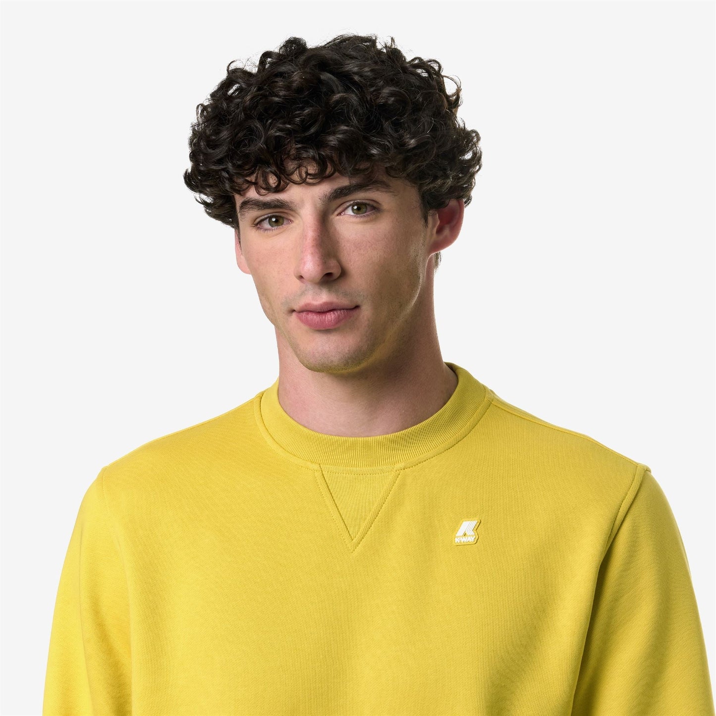 BAPTISTE - Fleece - Jumper - MAN - YELLOW ZAFFERANO