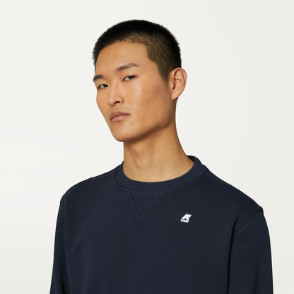BAPTISTE - Fleece - Jumper - MAN - BLUE DEPTH