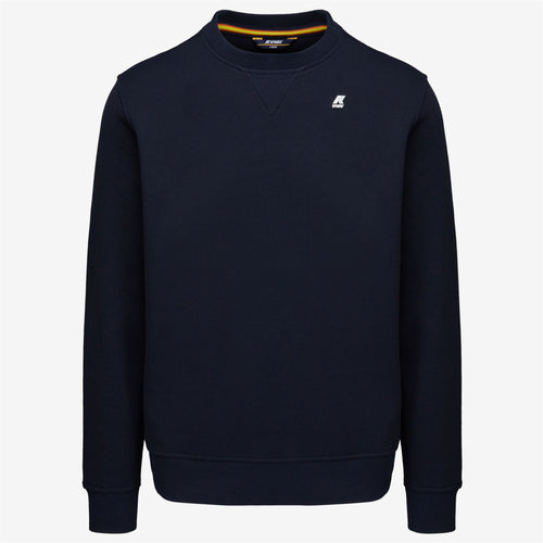 BAPTISTE - Fleece - Jumper - MAN - BLUE DEPTH