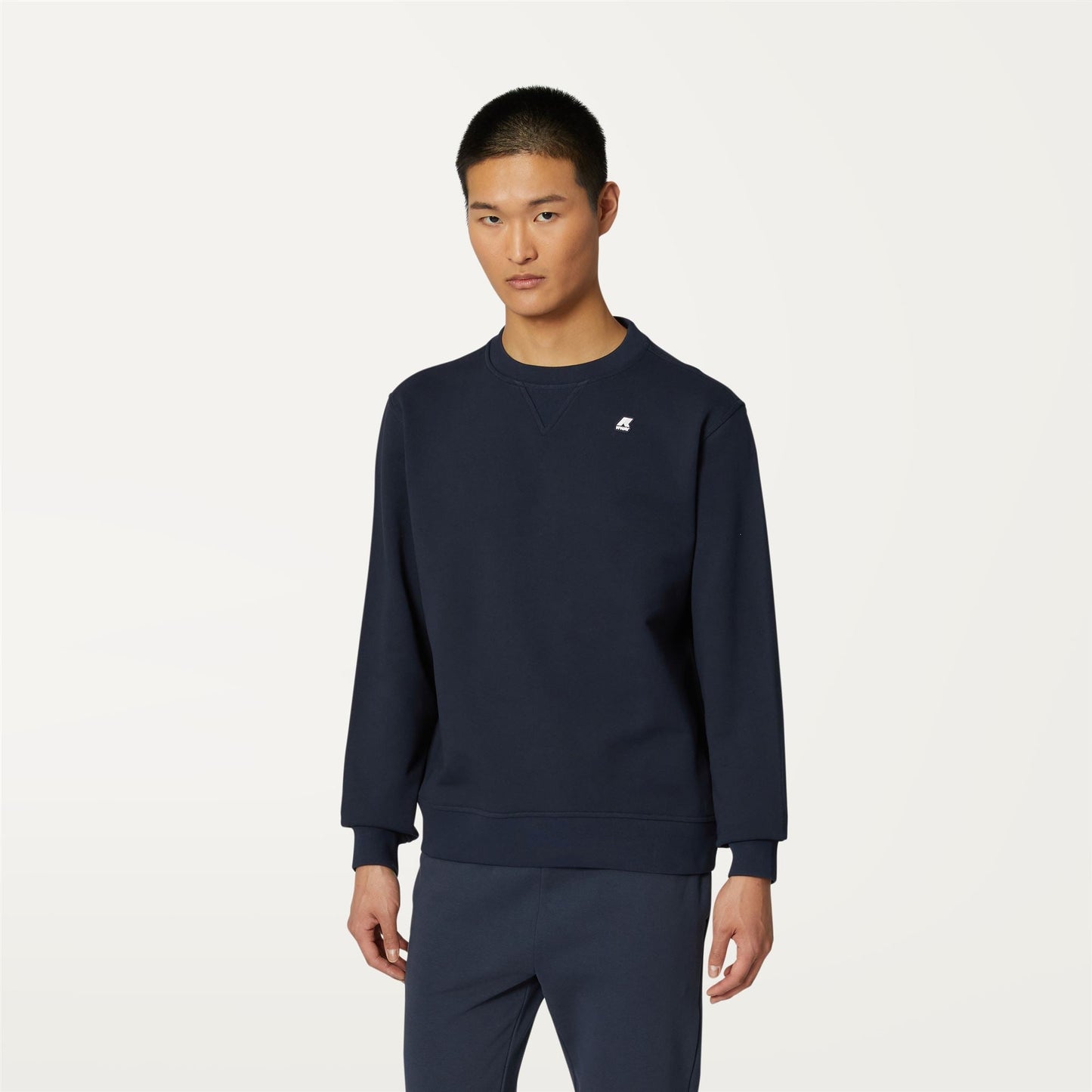 BAPTISTE - Fleece - Jumper - MAN - BLUE DEPTH