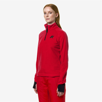 CEILLAC POLAR - Fleece - Pull Over - WOMAN - RED