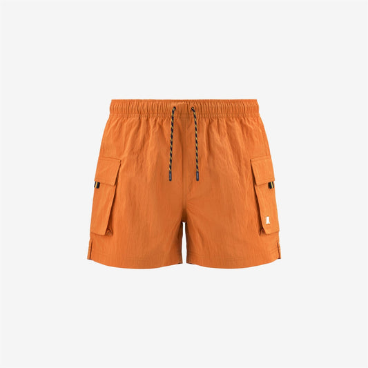 MELLOW MINI RIPSTOP - Bathing Suits - Swimming Trunk - MAN - ORANGE MD