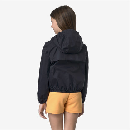 P. LAURETTE PLUS.2 REVERSIBLE - Jackets - Short - GIRL - BLUE DEPTH-WHITE