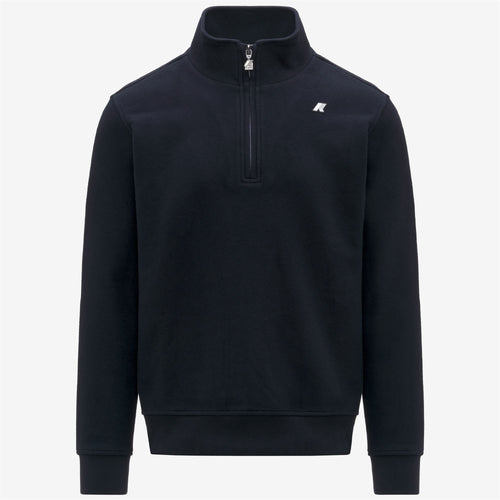 FINNICK HEAVY FLEECE - Fleece - Pull  Over - MAN - Blue Depth