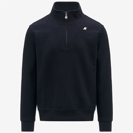 FINNICK HEAVY FLEECE - Fleece - Pull  Over - MAN - Blue Depth