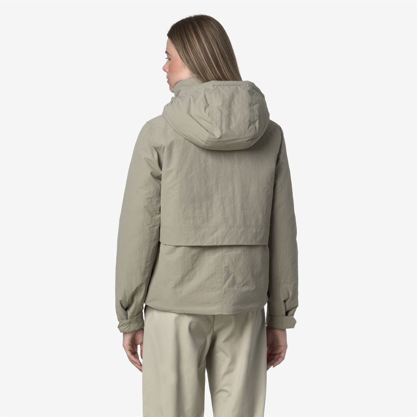 KALI WARM COTTON NYLON - Jackets - Short - WOMAN - Green Oak