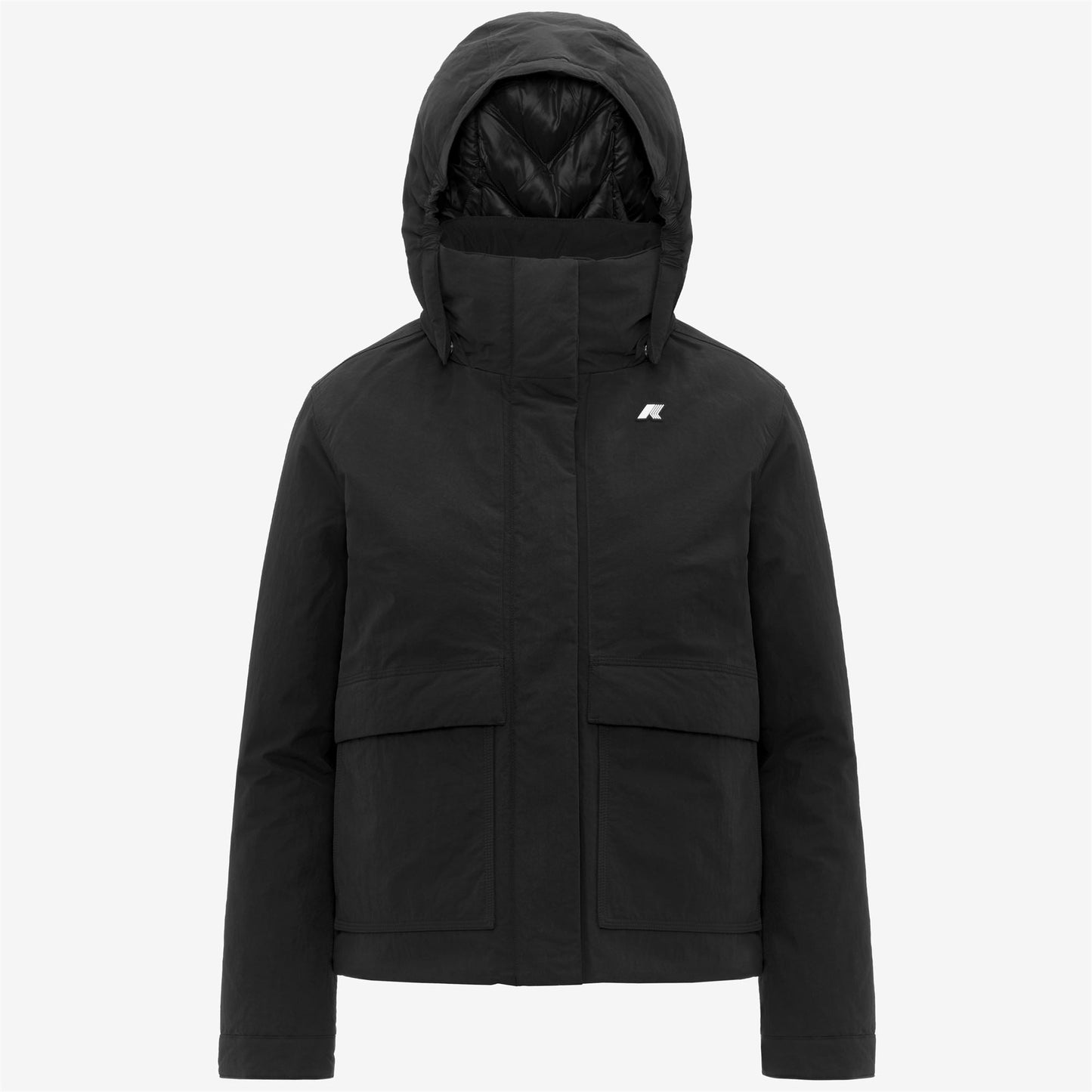 KALI WARM COTTON NYLON - Jackets - Short - WOMAN - Black Pure