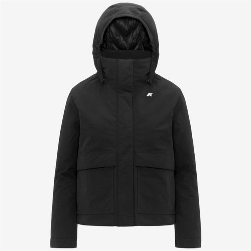 KALI WARM COTTON NYLON - Jackets - Short - WOMAN - Black Pure