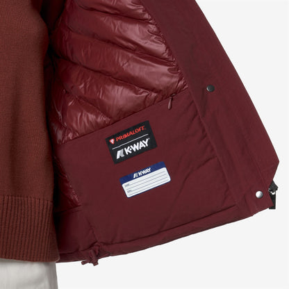 KALI WARM COTTON NYLON - Jackets - Short - WOMAN - Red Syrah