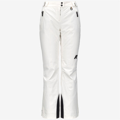 BONNEVAL MICROTWILL 2L - Pants - Sport Trousers - WOMAN - WHITE GARDENIA