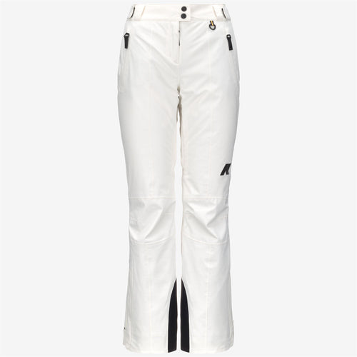 BONNEVAL MICROTWILL 2L - Pants - Sport Trousers - WOMAN - WHITE GARDENIA