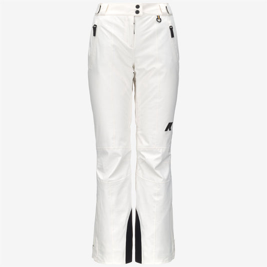 BONNEVAL MICROTWILL 2L - Pants - Sport Trousers - WOMAN - WHITE GARDENIA