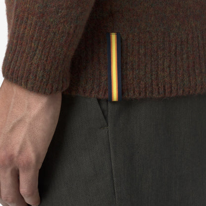 RENOULT - Knitwear - Pull  Over - MAN - Brown Coffee Mix