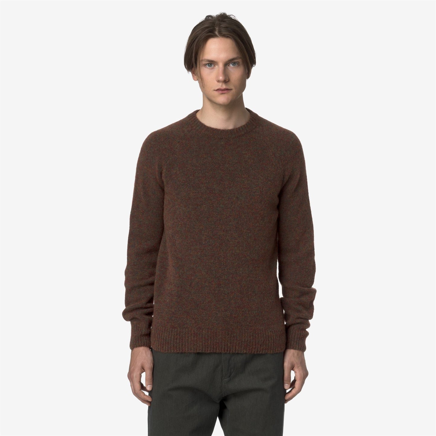 RENOULT - Knitwear - Pull  Over - MAN - Brown Coffee Mix