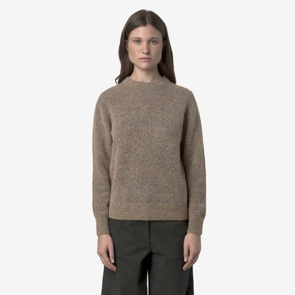 CLARISSE WOOL STRETCH - Knitwear - Pull  Over - WOMAN - Pink Dust Mix