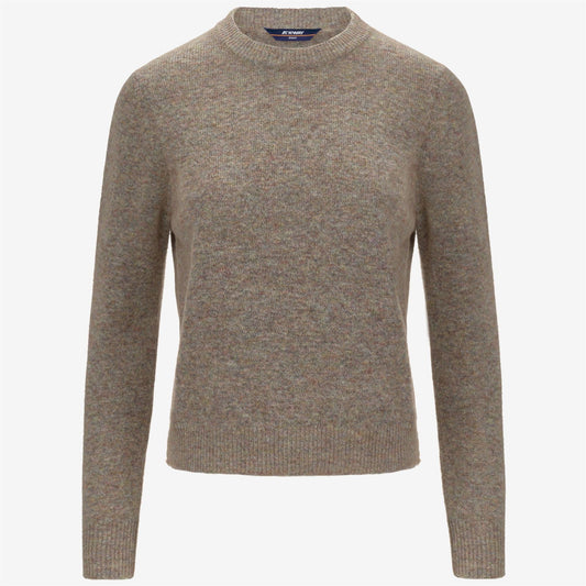 CLARISSE WOOL STRETCH - Knitwear - Pull  Over - WOMAN - Pink Dust Mix