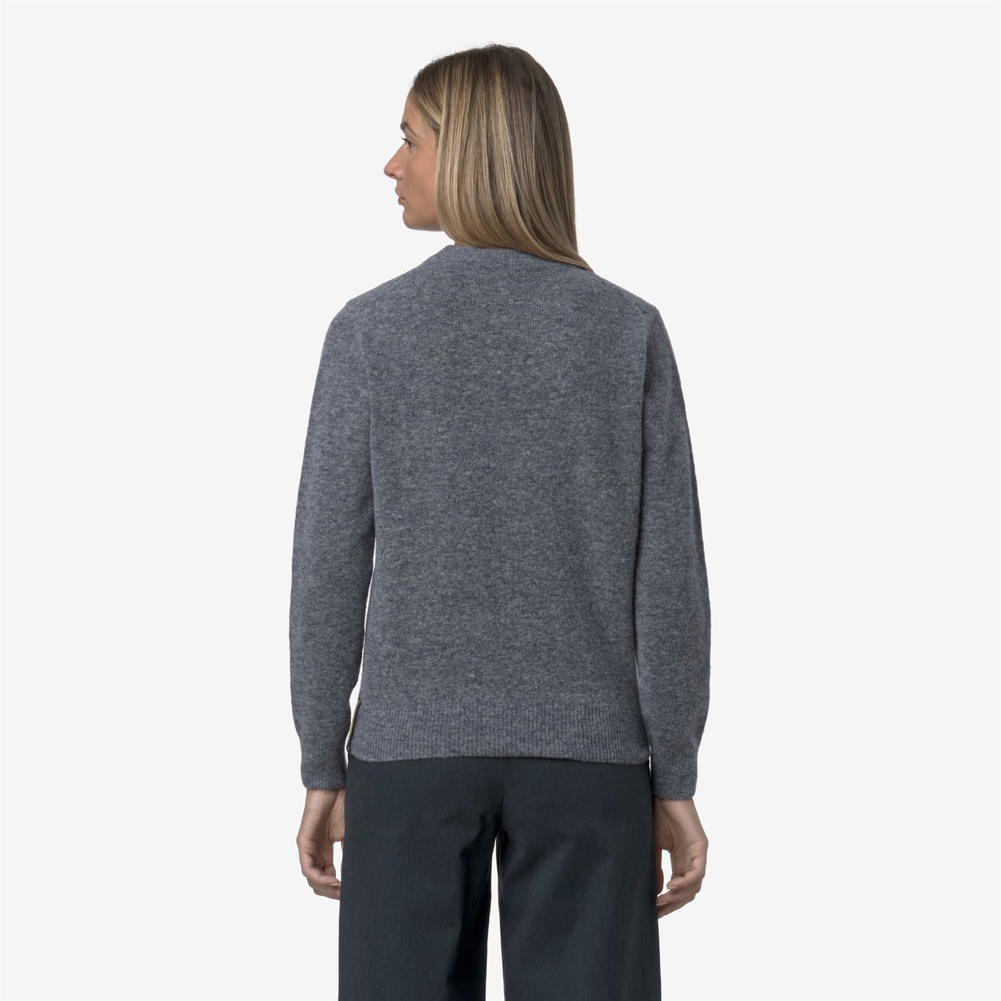 CLARISSE WOOL STRETCH - Knitwear - Pull  Over - WOMAN - Blue Wild Mix