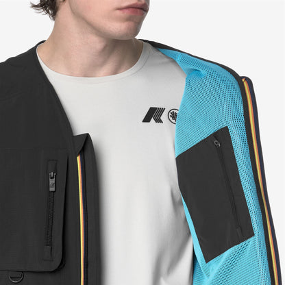 ALLOS CORAL GARDENERS - Jackets - Vest - UNISEX - BLACK PURE