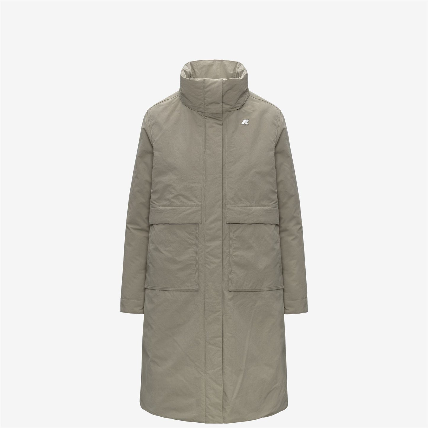 KALISHA WARM COTTON NYLON - Jackets - Long - WOMAN - Green Oak