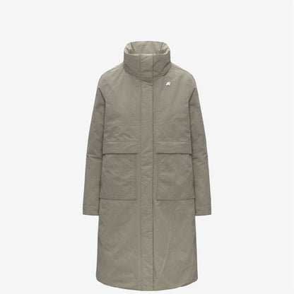 KALISHA WARM COTTON NYLON - Jackets - Long - WOMAN - Green Oak