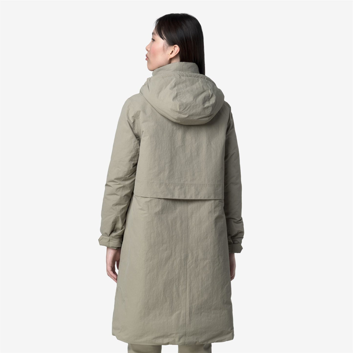 KALISHA WARM COTTON NYLON - Jackets - Long - WOMAN - Green Oak