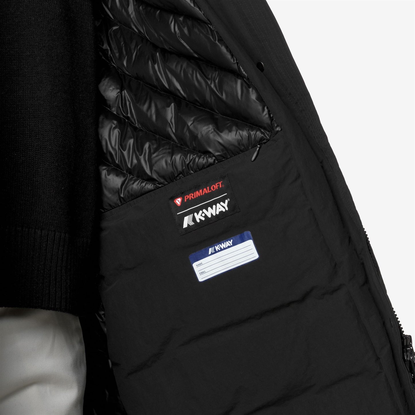 KALISHA WARM COTTON NYLON - Jackets - Long - WOMAN - Black Pure