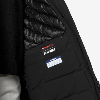 KALISHA WARM COTTON NYLON - Jackets - Long - WOMAN - Black Pure