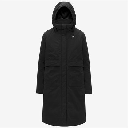 KALISHA WARM COTTON NYLON - Jackets - Long - WOMAN - Black Pure