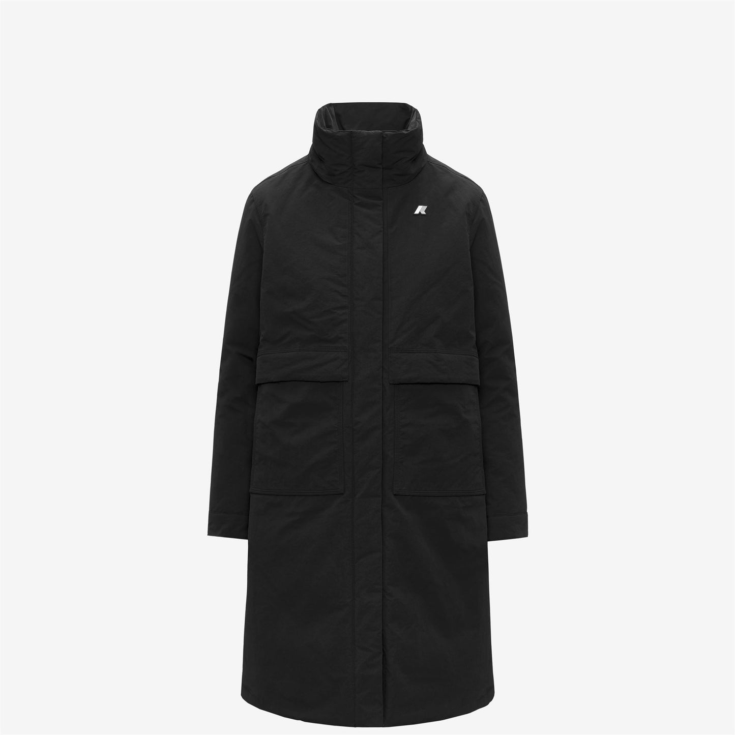 KALISHA WARM COTTON NYLON - Jackets - Long - WOMAN - Black Pure