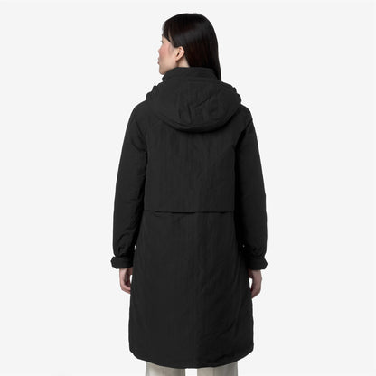 KALISHA WARM COTTON NYLON - Jackets - Long - WOMAN - Black Pure