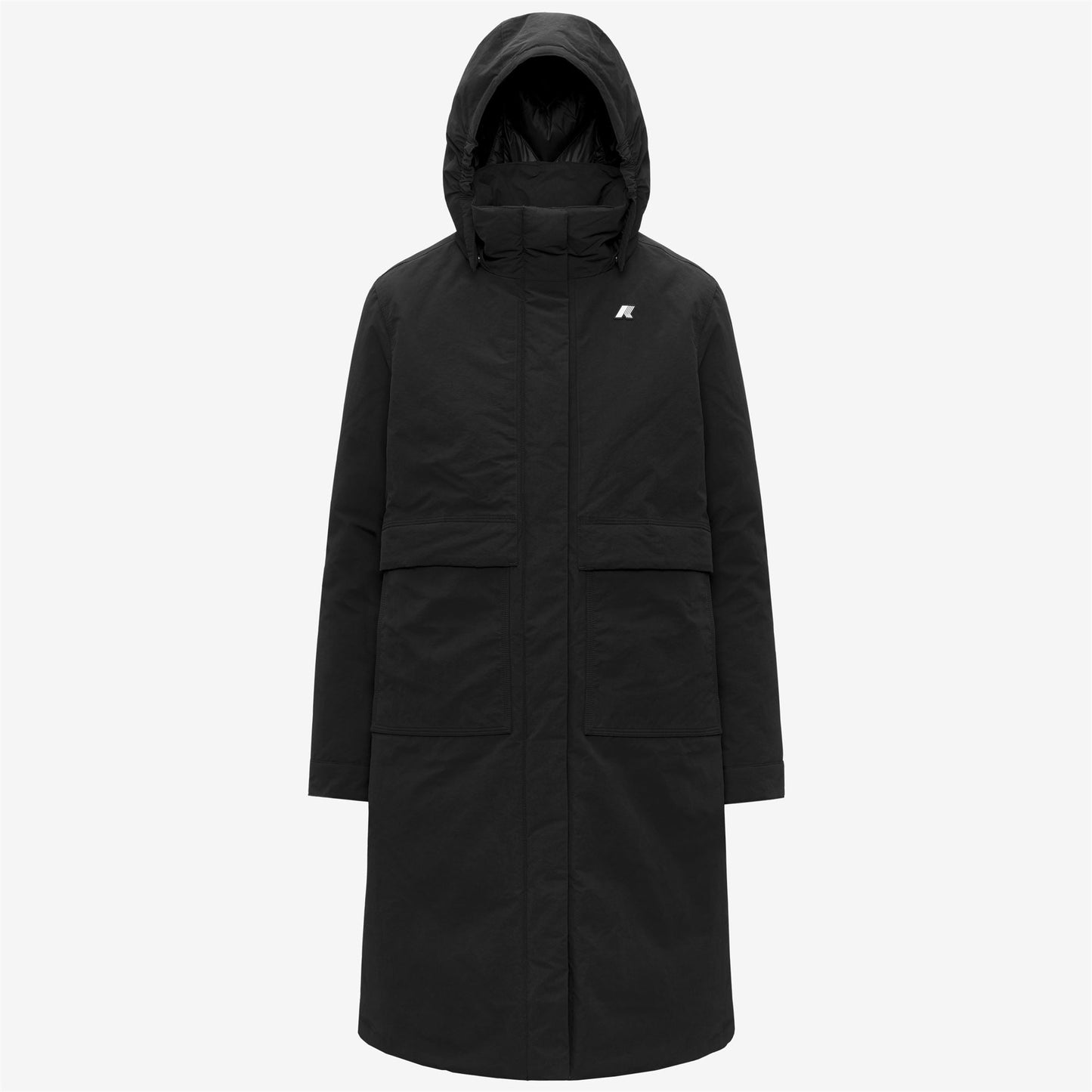 KALISHA WARM COTTON NYLON - Jackets - Long - WOMAN - Black Pure