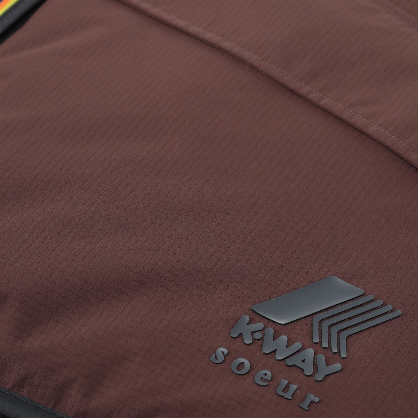 WES PADDED SOEUR - Jackets - Vest - UNISEX - Black Sand-Brown Coffee