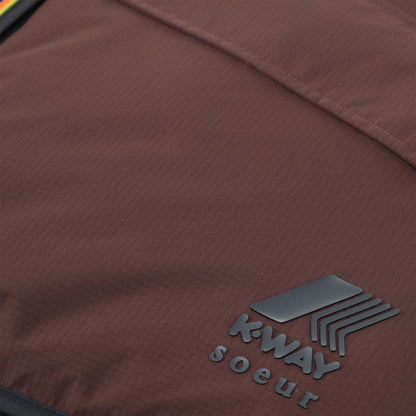 WES PADDED SOEUR - Jackets - Vest - UNISEX - Black Sand-Brown Coffee