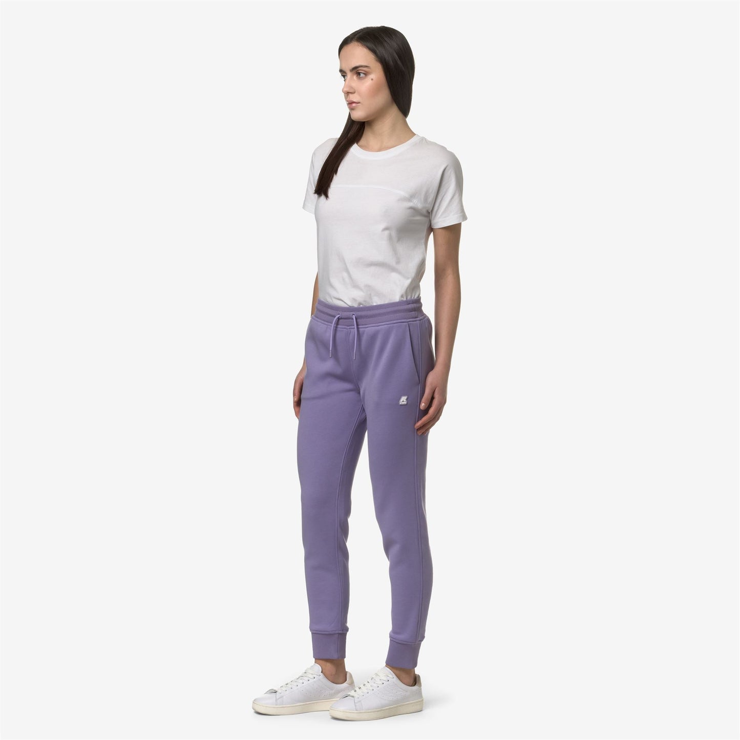 GINEVRA LIGHT SPACER - Pants - Sport Trousers - WOMAN - VIOLET GLICINE