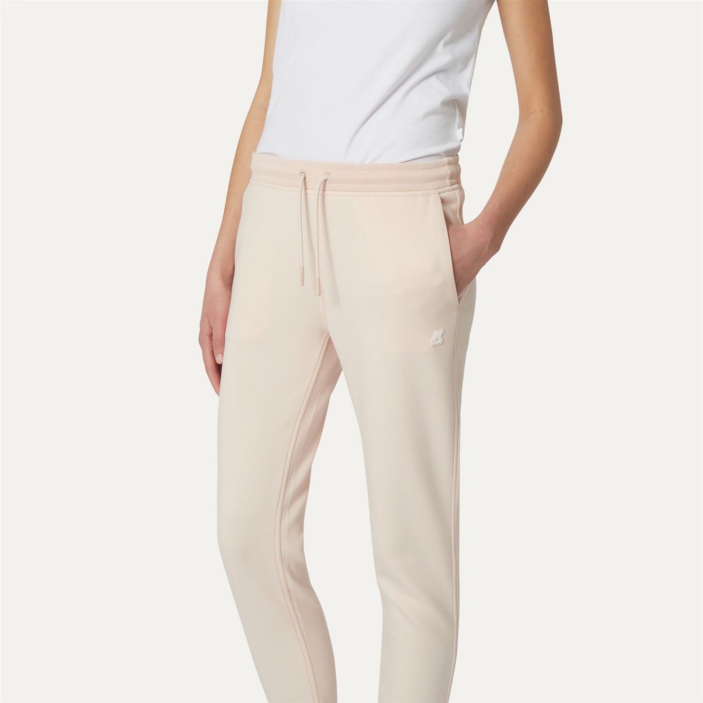GINEVRA LIGHT SPACER - Pants - Sport Trousers - WOMAN - PINK CLOUD