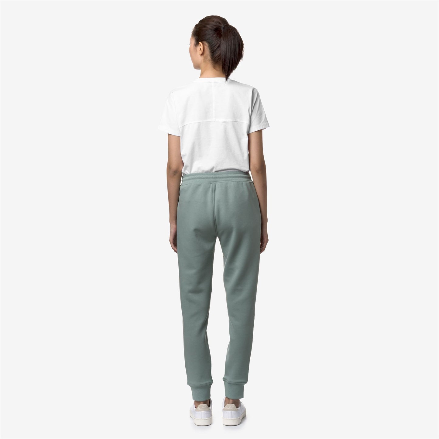 GINEVRA LIGHT SPACER - Pants - Sport Trousers - WOMAN - GREEN MOLD
