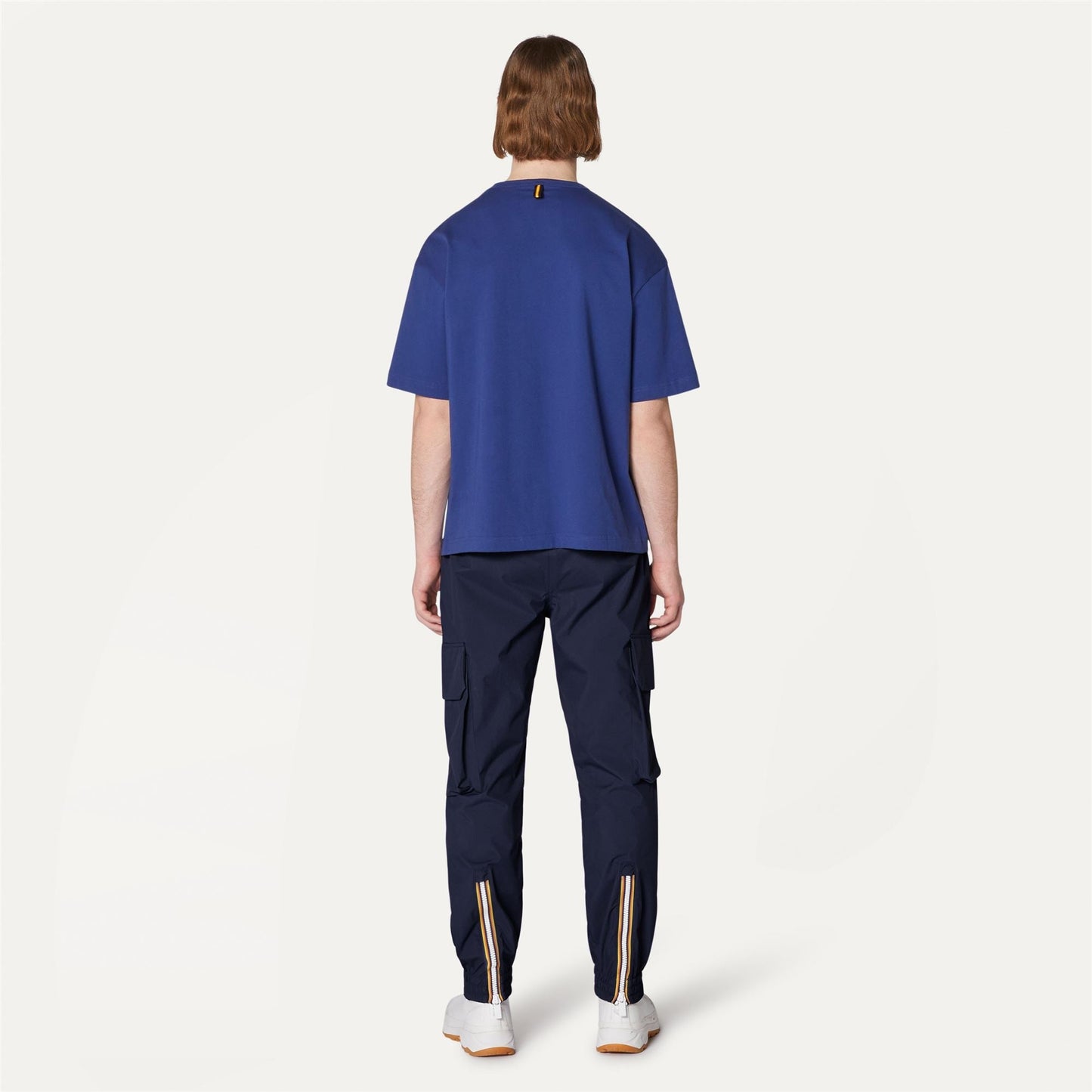 LEO POCKET 2.1 AMIABLE SILVER - Pants - Cargo - UNISEX - BLUE PRINT-BLUE ROYAL