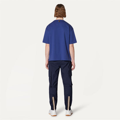 LEO POCKET 2.1 AMIABLE SILVER - Pants - Cargo - UNISEX - BLUE PRINT-BLUE ROYAL