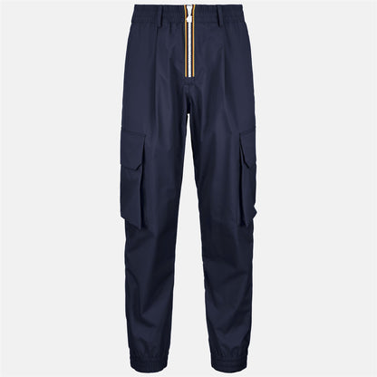 LEO POCKET 2.1 AMIABLE SILVER - Pants - Cargo - UNISEX - BLUE PRINT-BLUE ROYAL