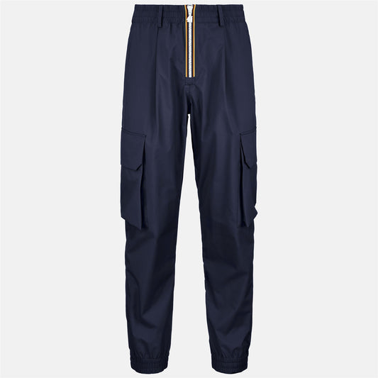 LEO POCKET 2.1 AMIABLE SILVER - Pants - Cargo - UNISEX - BLUE PRINT-BLUE ROYAL