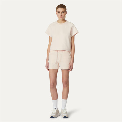 RIKETTE LIGHT SPACER - Shorts - Sport Shorts - WOMAN - PINK CLOUD