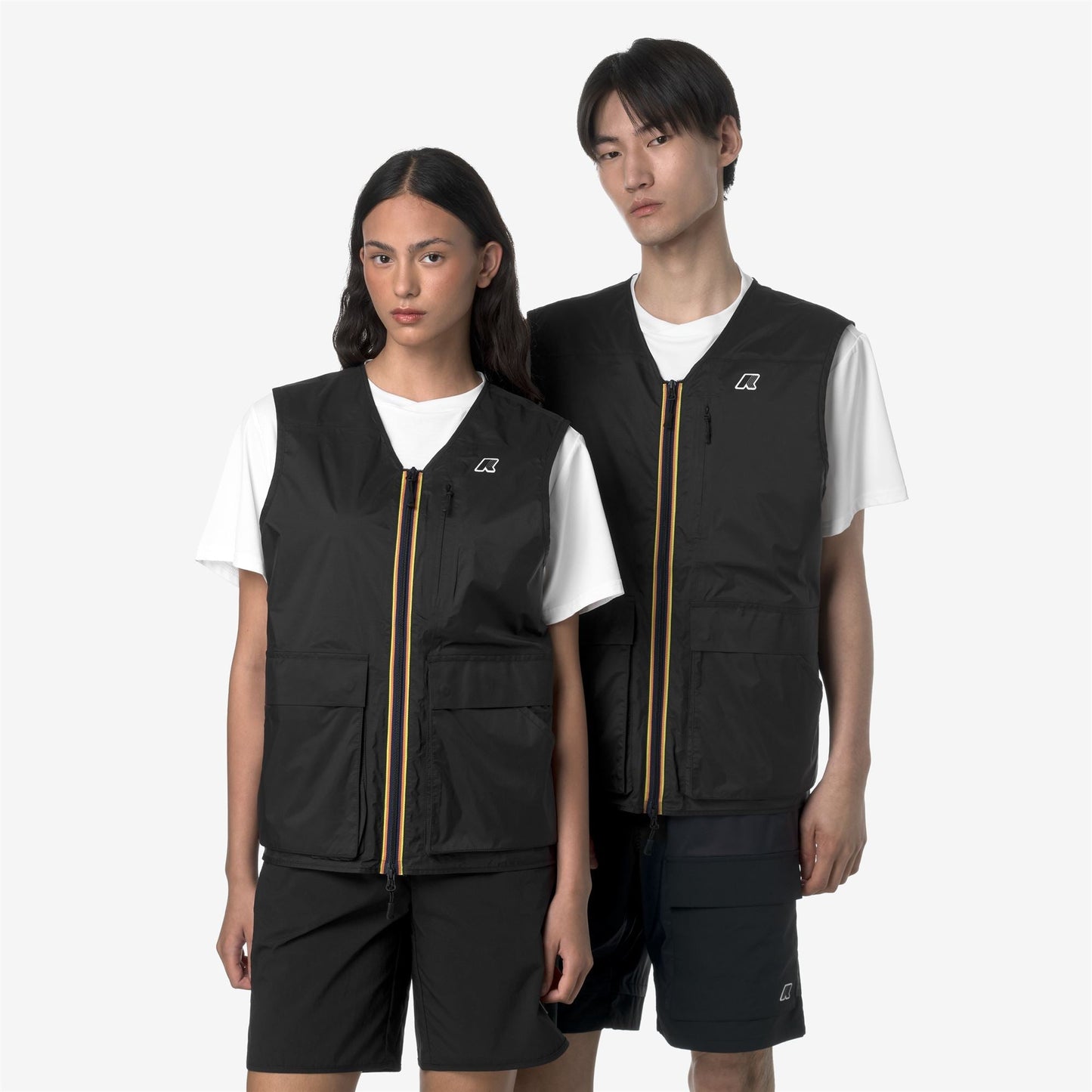 GORGES - Jackets - Vest - UNISEX - BLACK PURE
