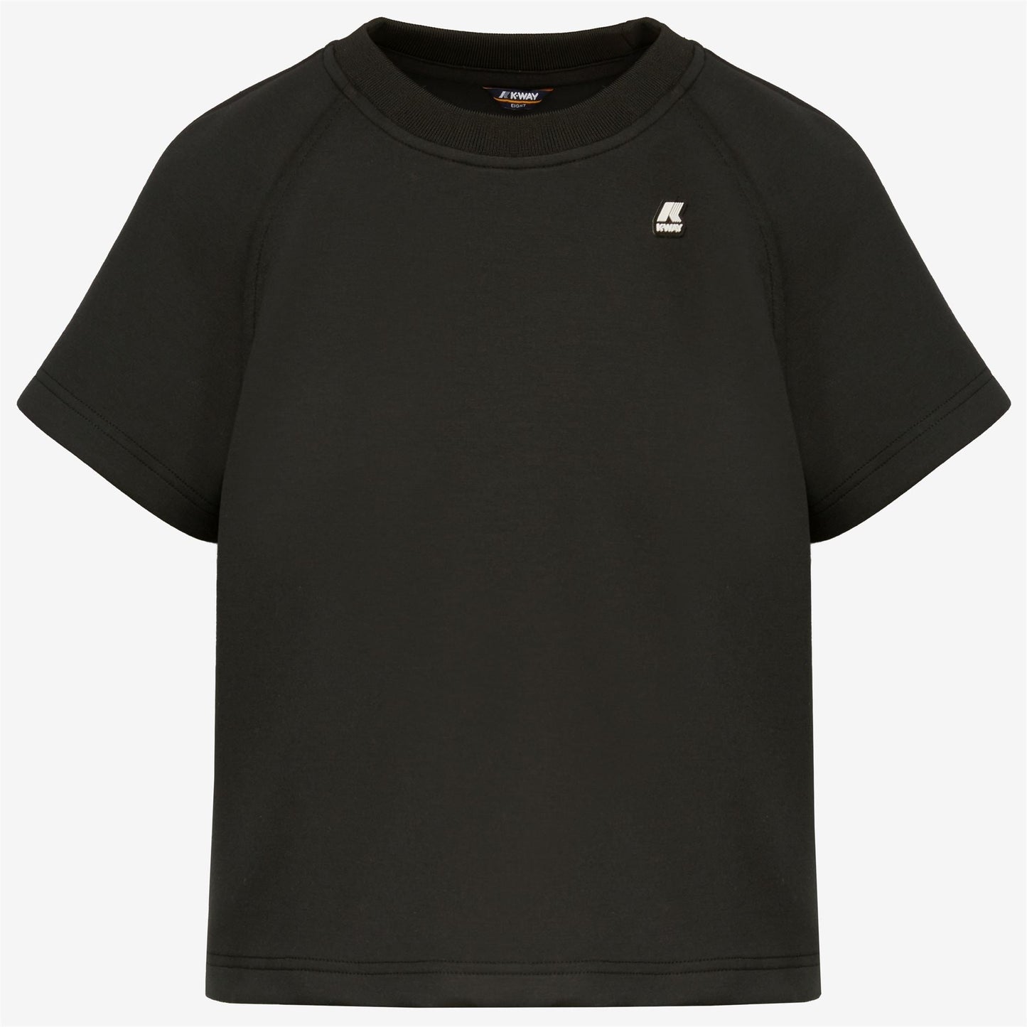 GUENDALINE LIGHT SPACER - T-ShirtsTop - T-Shirt - WOMAN - BLACK PURE