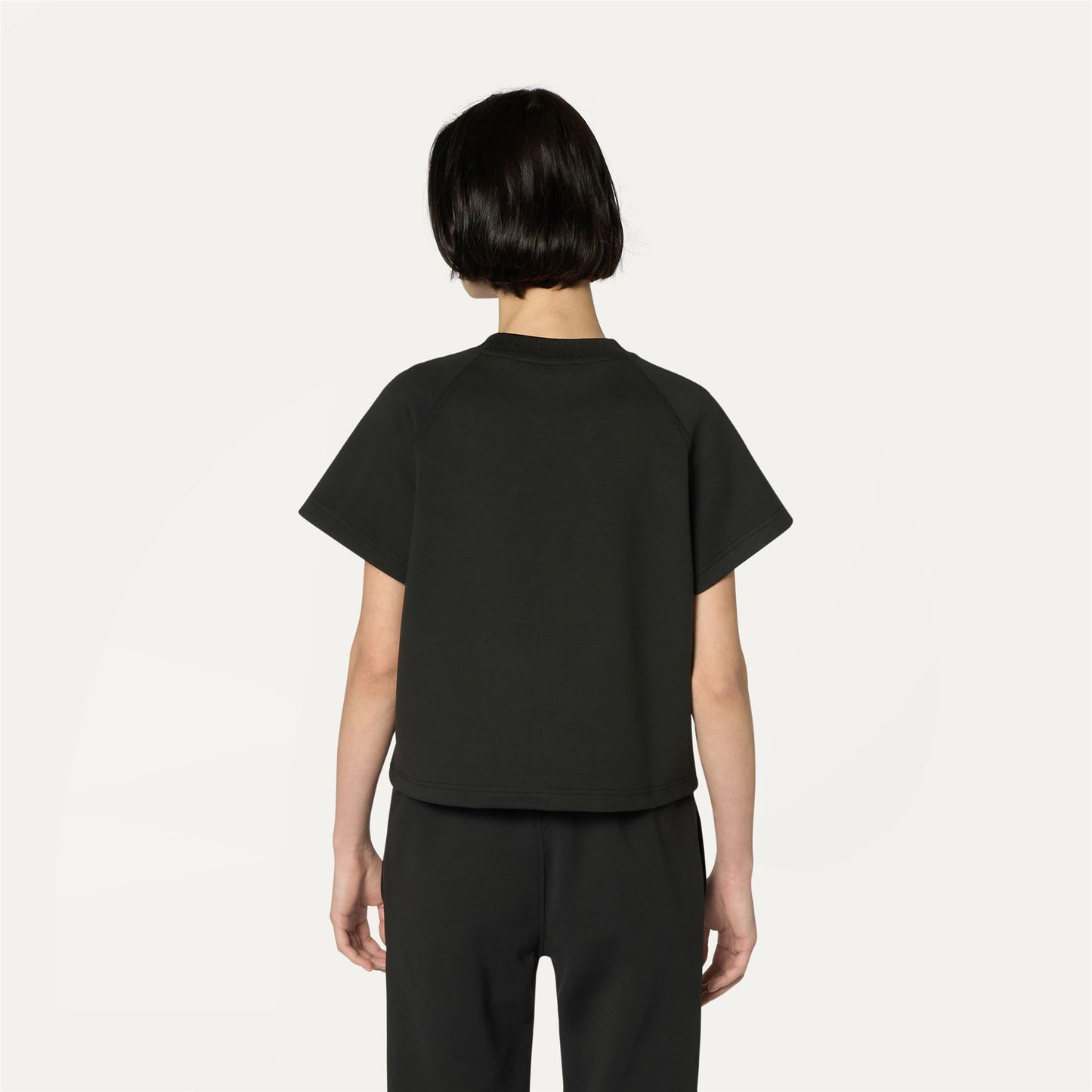 GUENDALINE LIGHT SPACER - T-ShirtsTop - T-Shirt - WOMAN - BLACK PURE